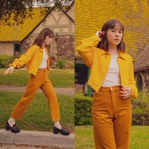 Big Bud Press Work Pants in Spicy Mustard